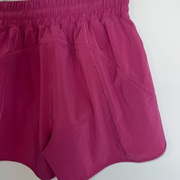 LULULEMON Women's Mauve plum Shorts size 10 - Picture 4 of 12